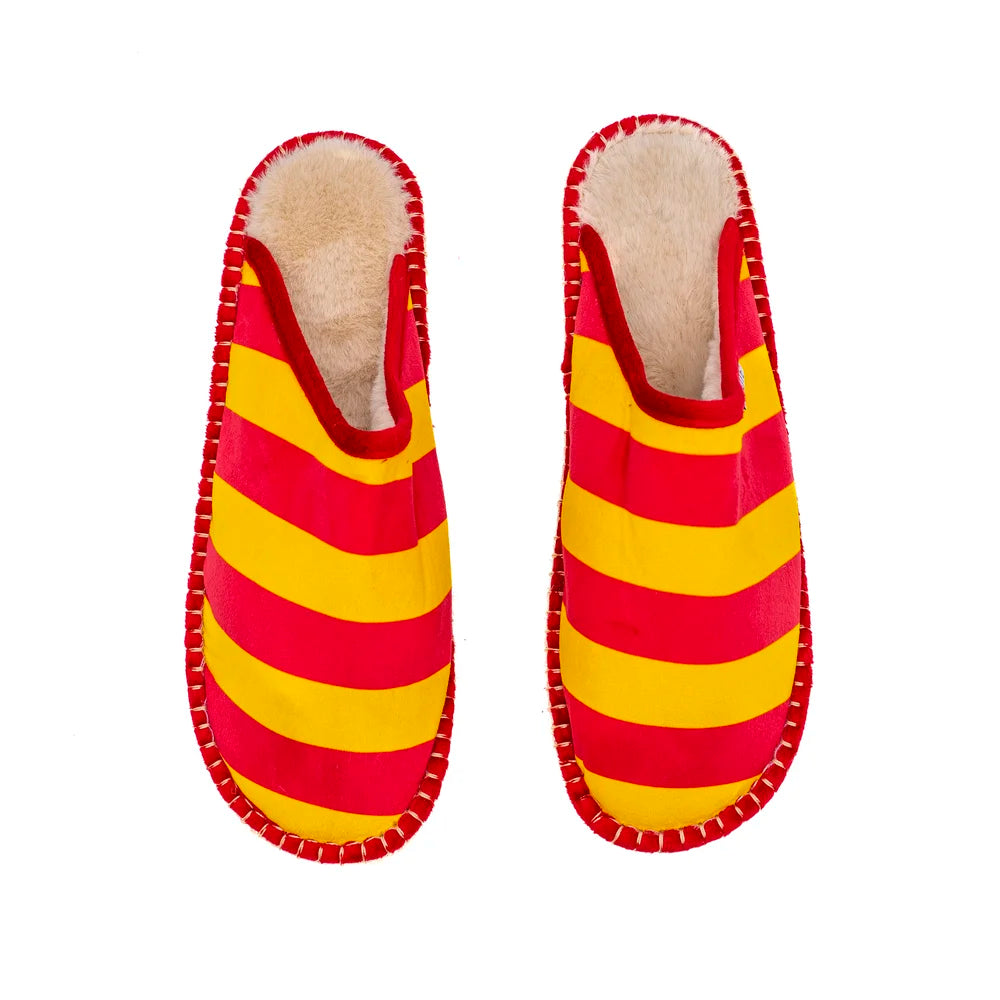 Haut mule fourrée Catalane fabriquée à Perpignan