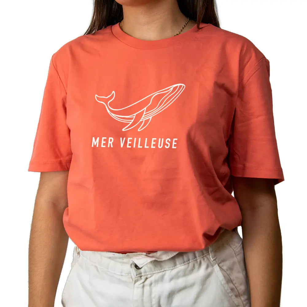 T-shirt Mer veilleuse Femme