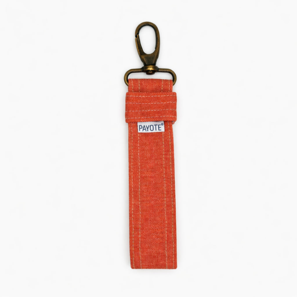 Porte-clés Sangle Terracotta Délavé