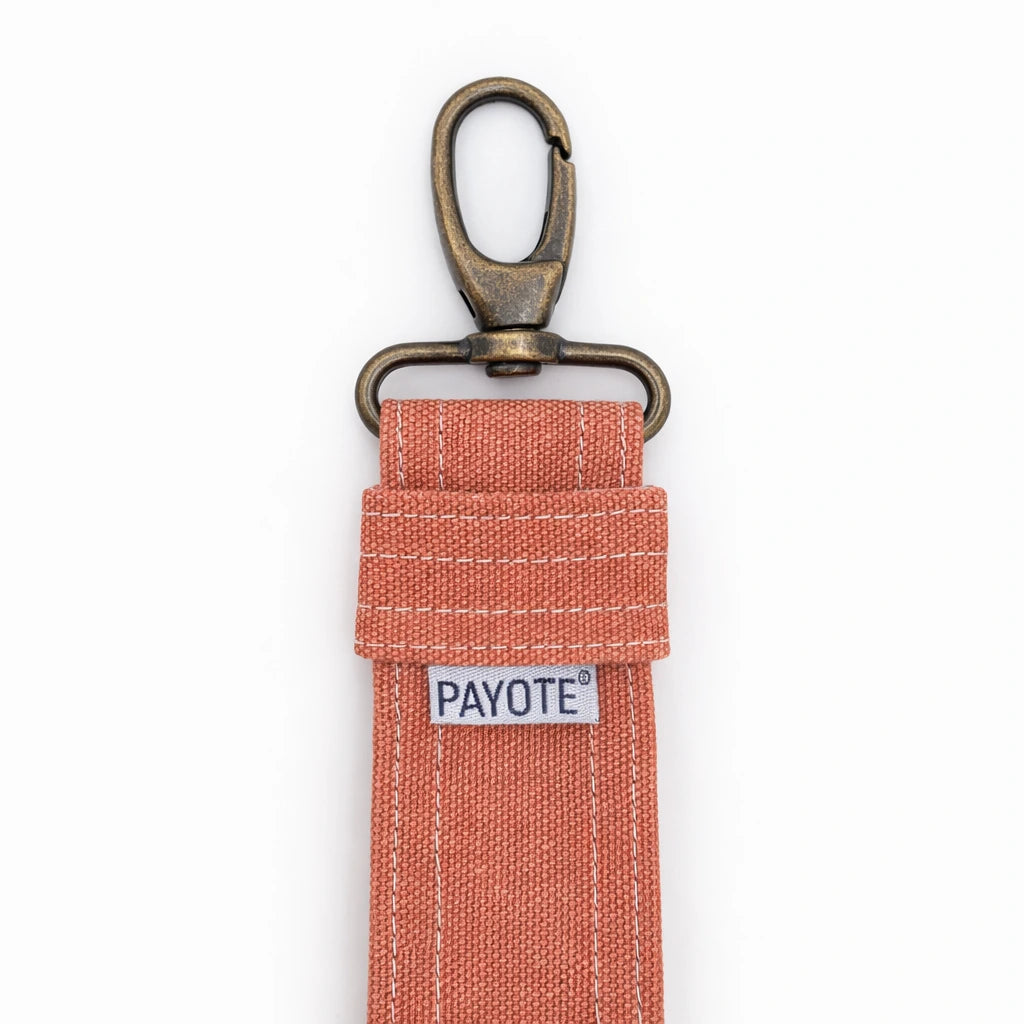 Porte-clés Sangle Terracotta Délavé