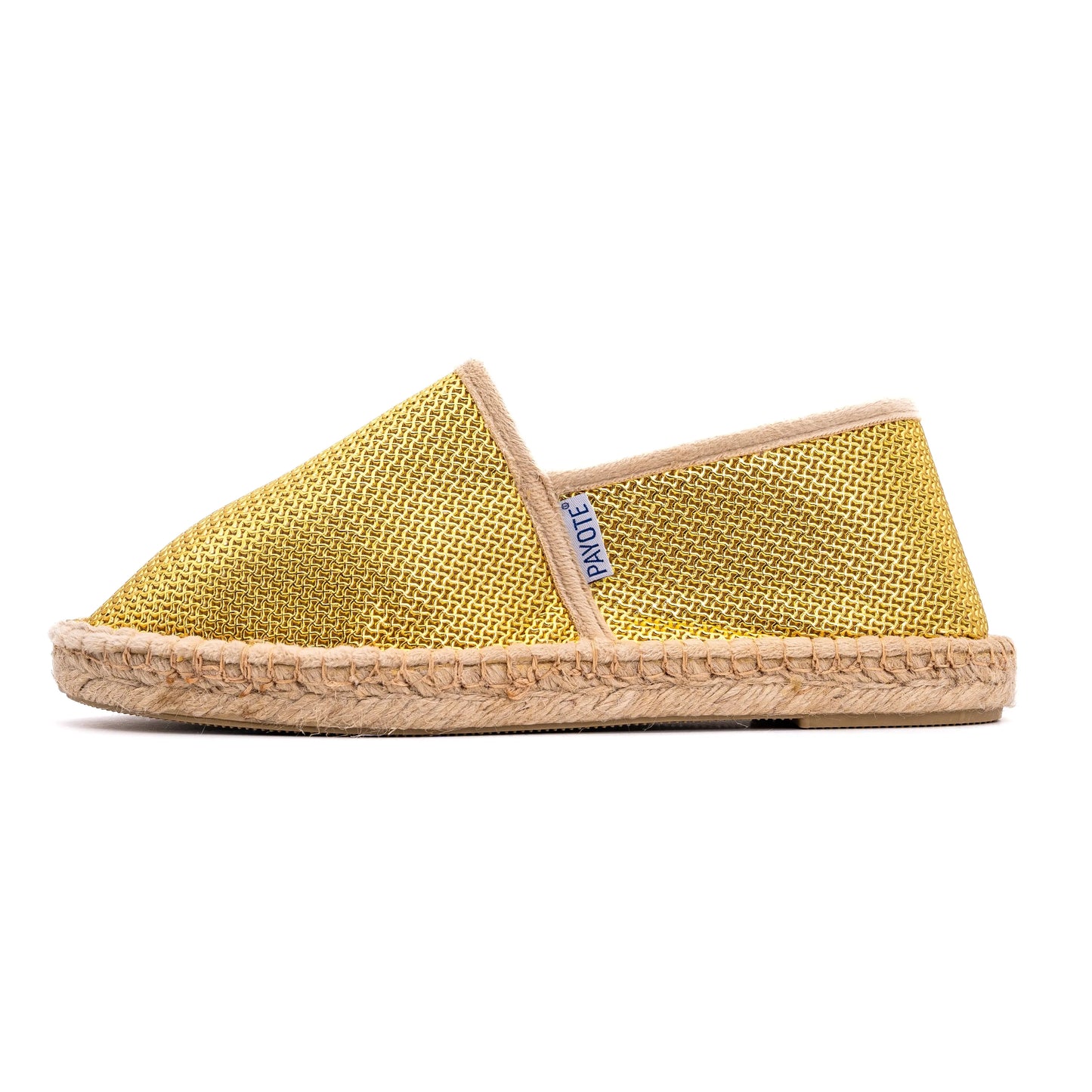 Espadrille Fourrée Dorée