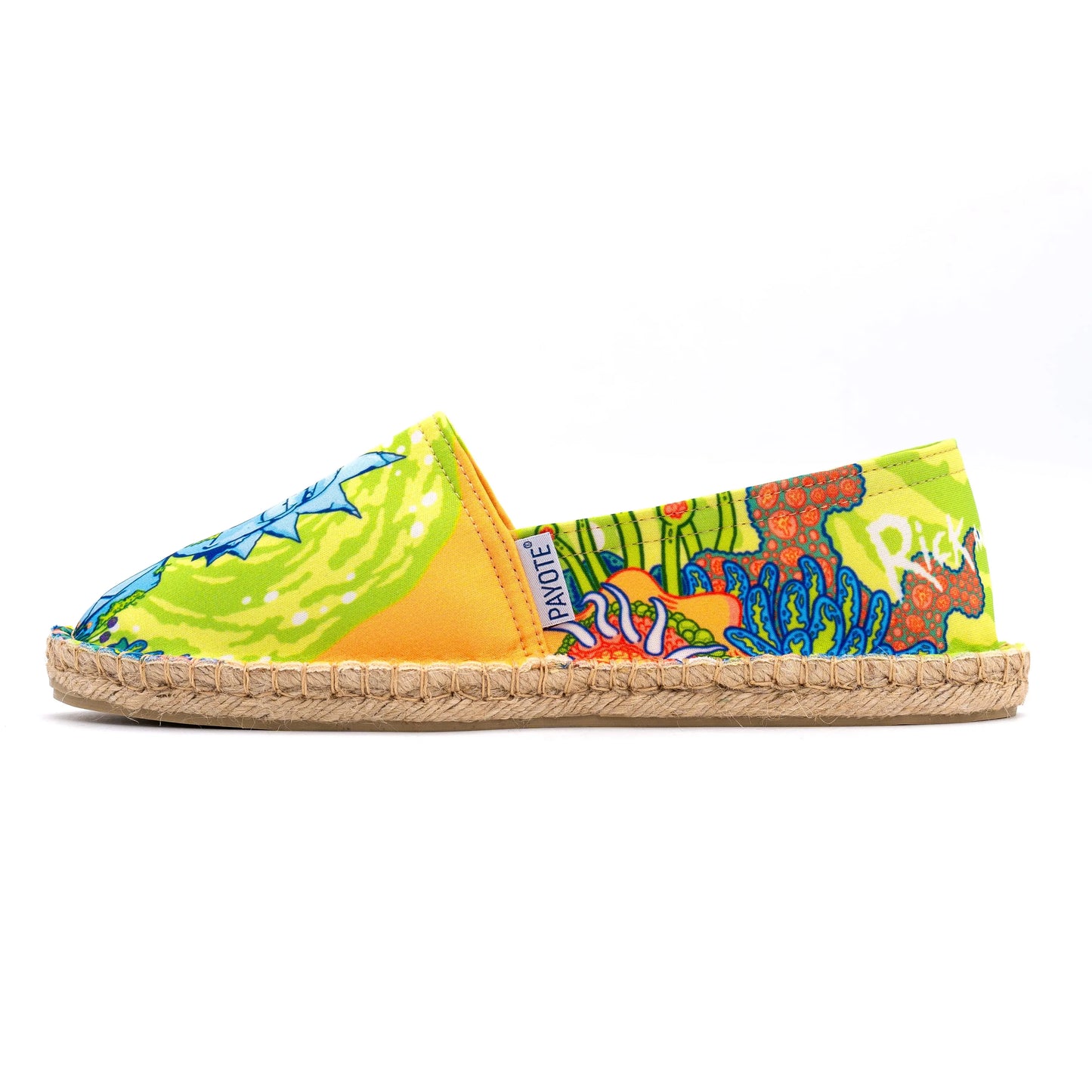 Espadrille Rick et Morty verte