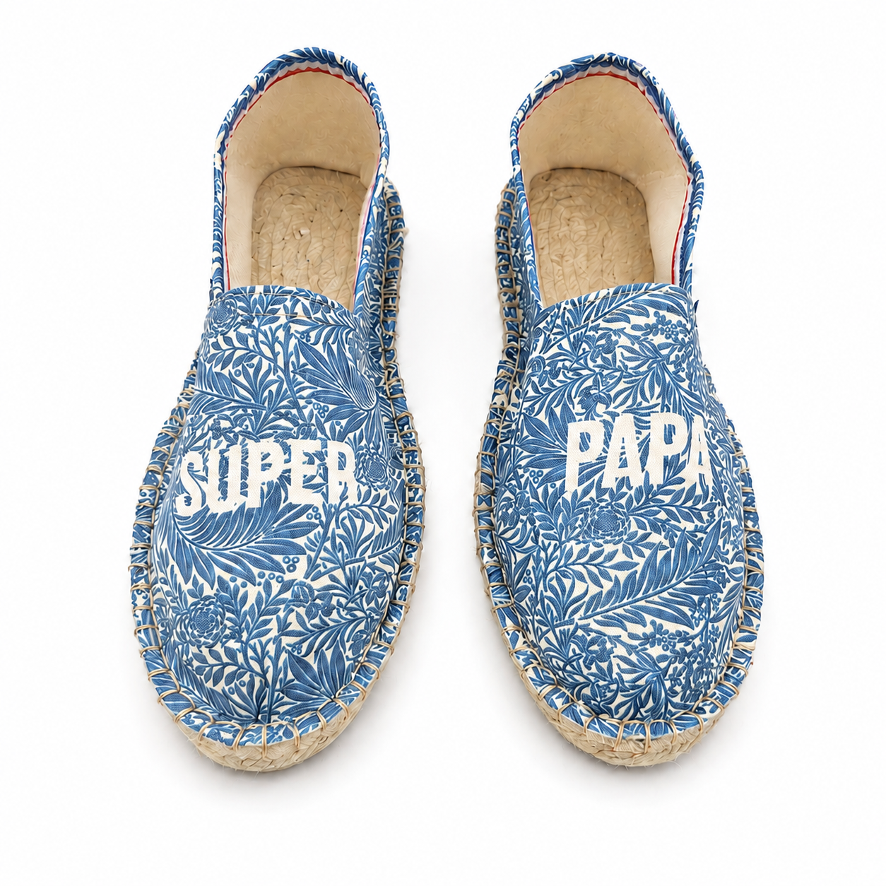 Espadrille Super Papa imprimé