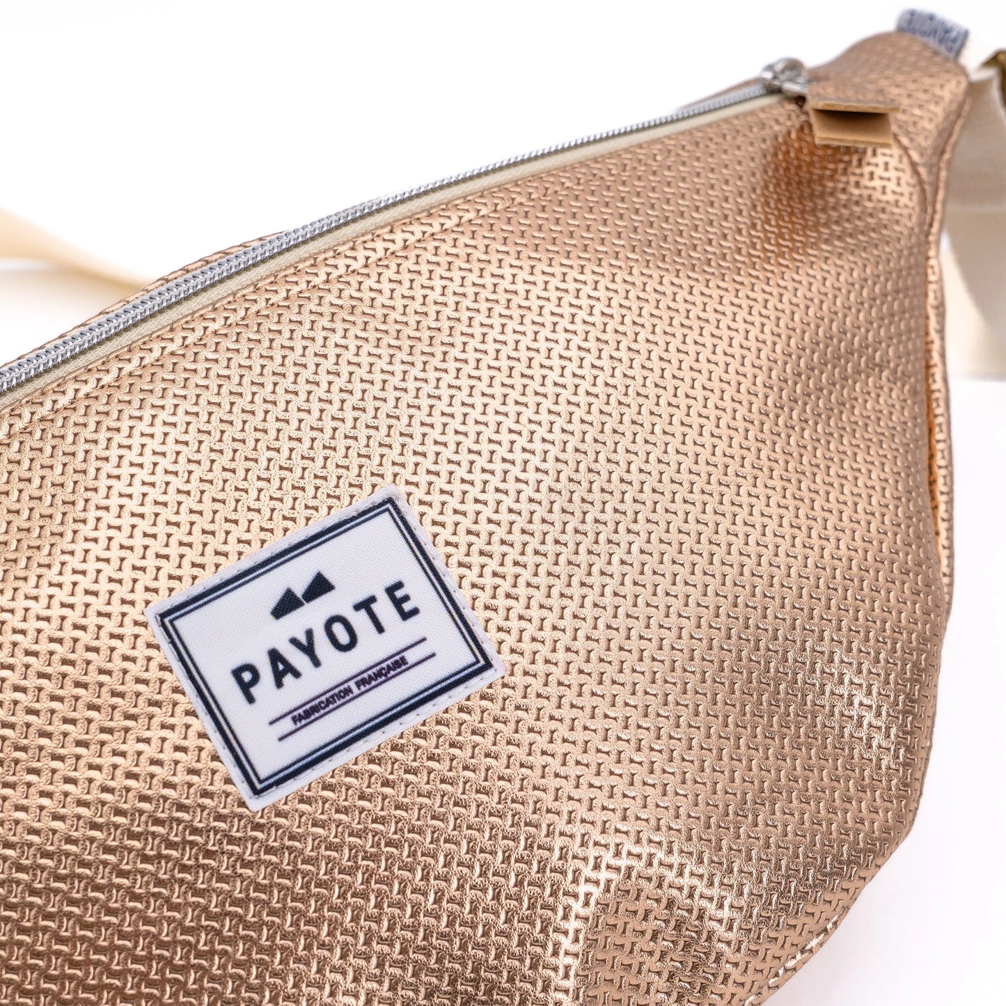 Découvrez le sac banane bronze Payote made in France