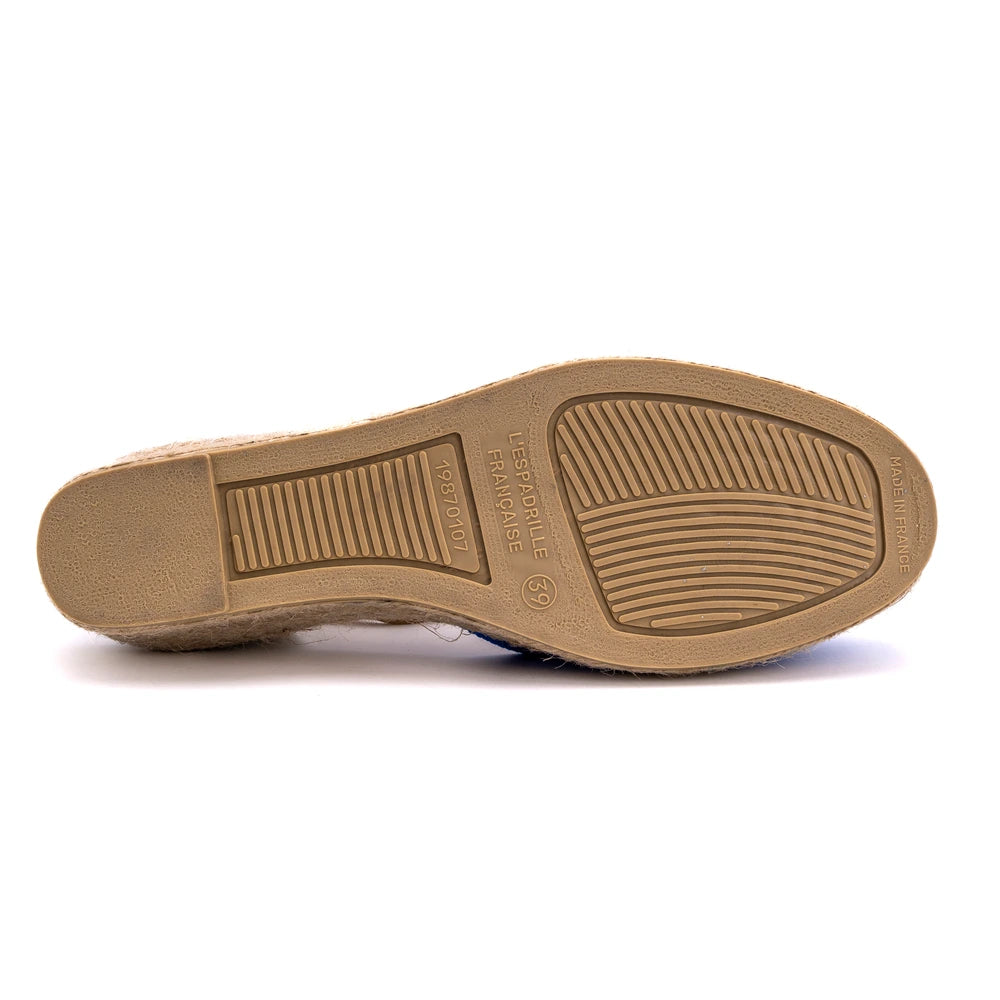 Semelle extérieure de l'espadrille compensée
