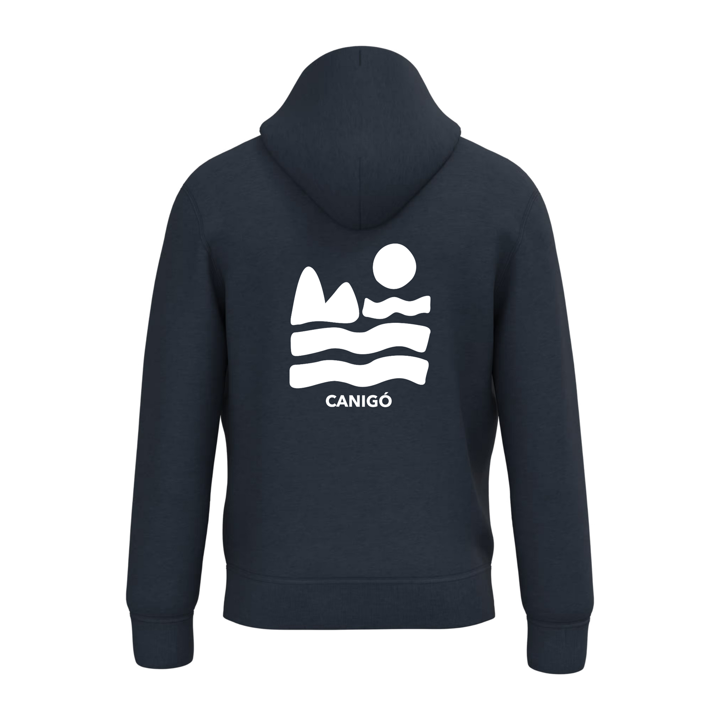 Sweat Capuche Recyclé - Canigó Vague