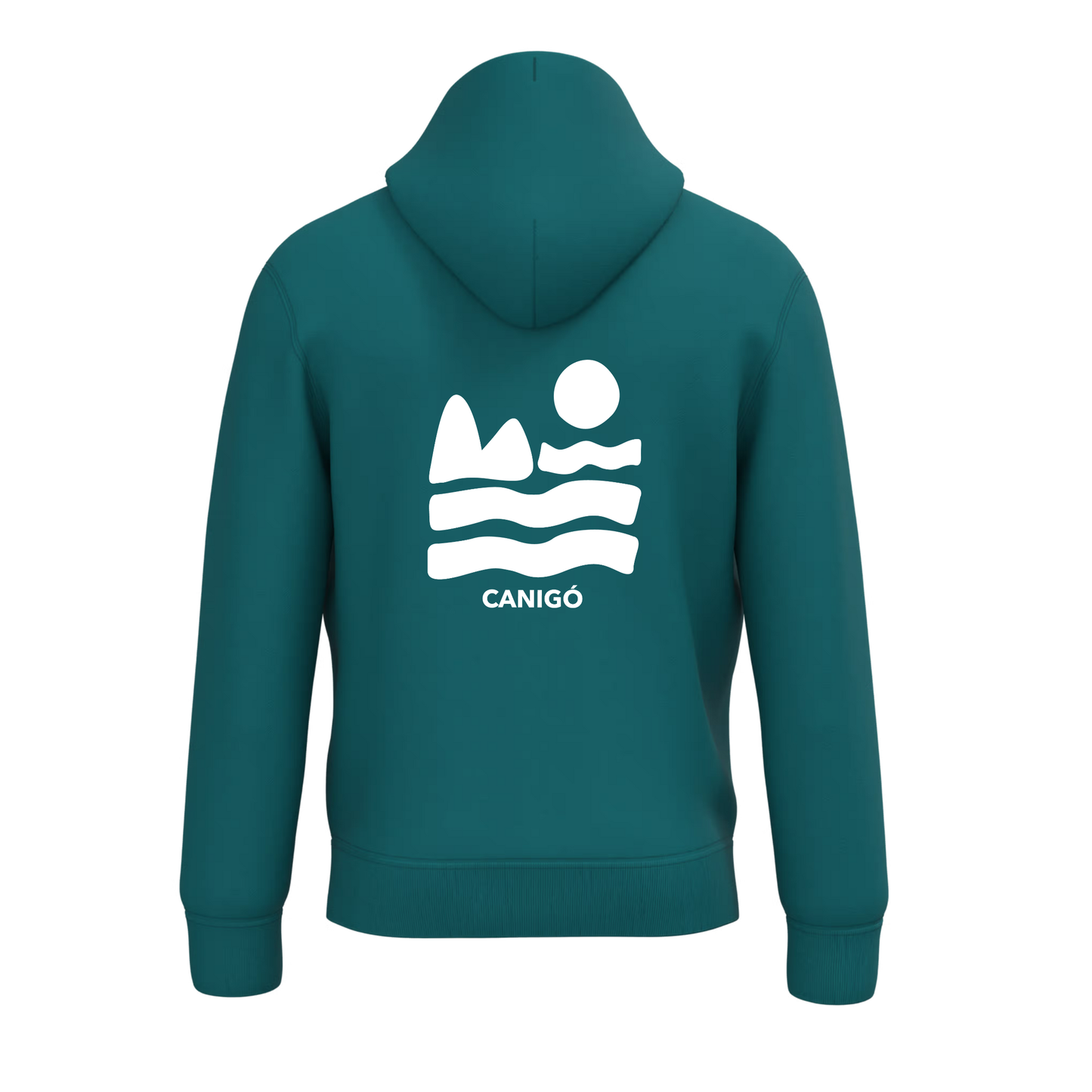 Sweat Capuche Recyclé - Canigó Vague