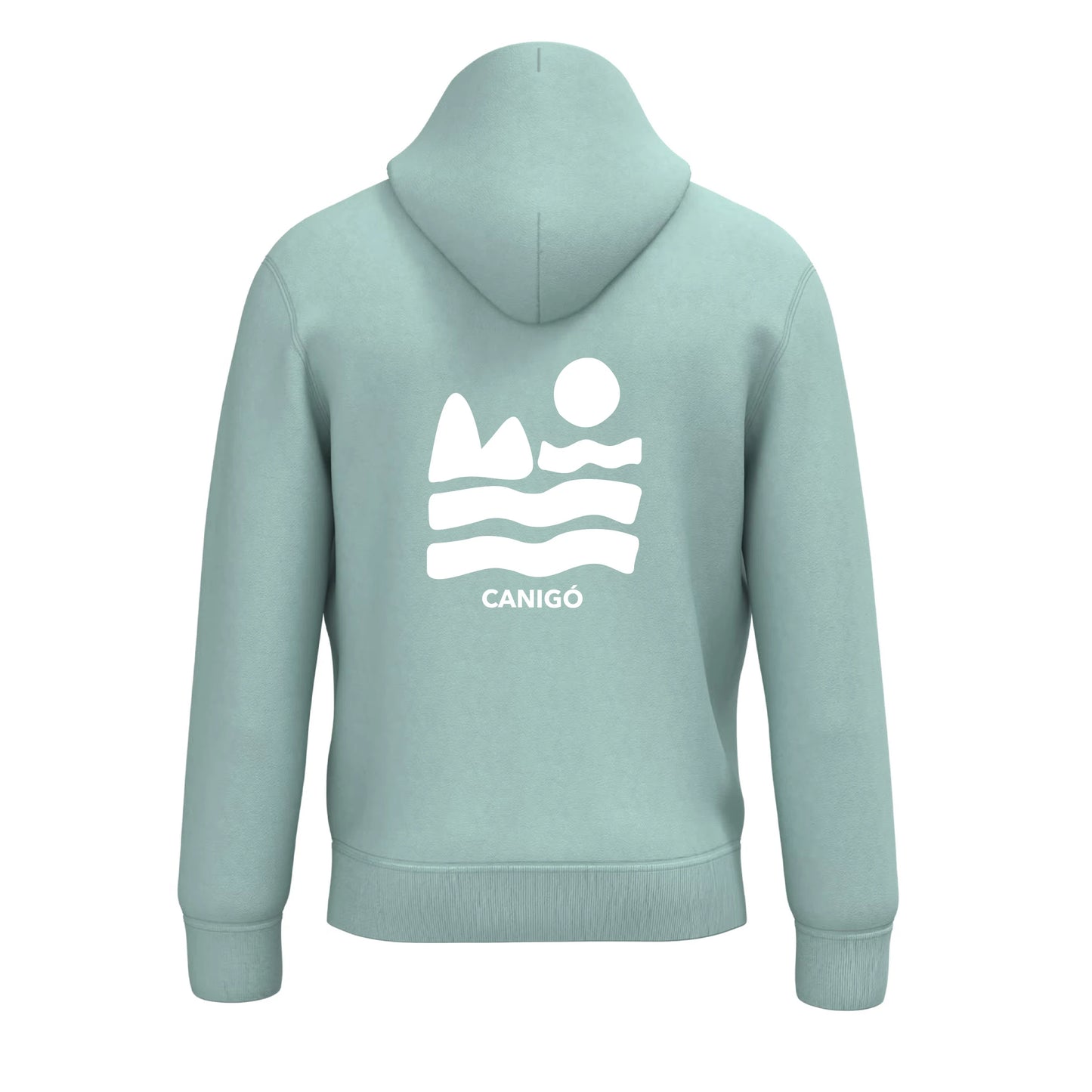 Sweat Capuche Recyclé - Canigó Vague