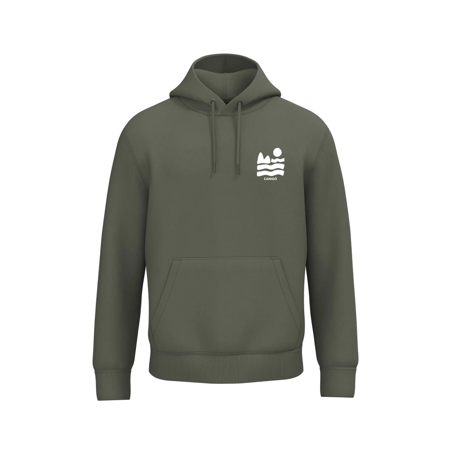 Sweat Capuche Recyclé - Canigó Vague