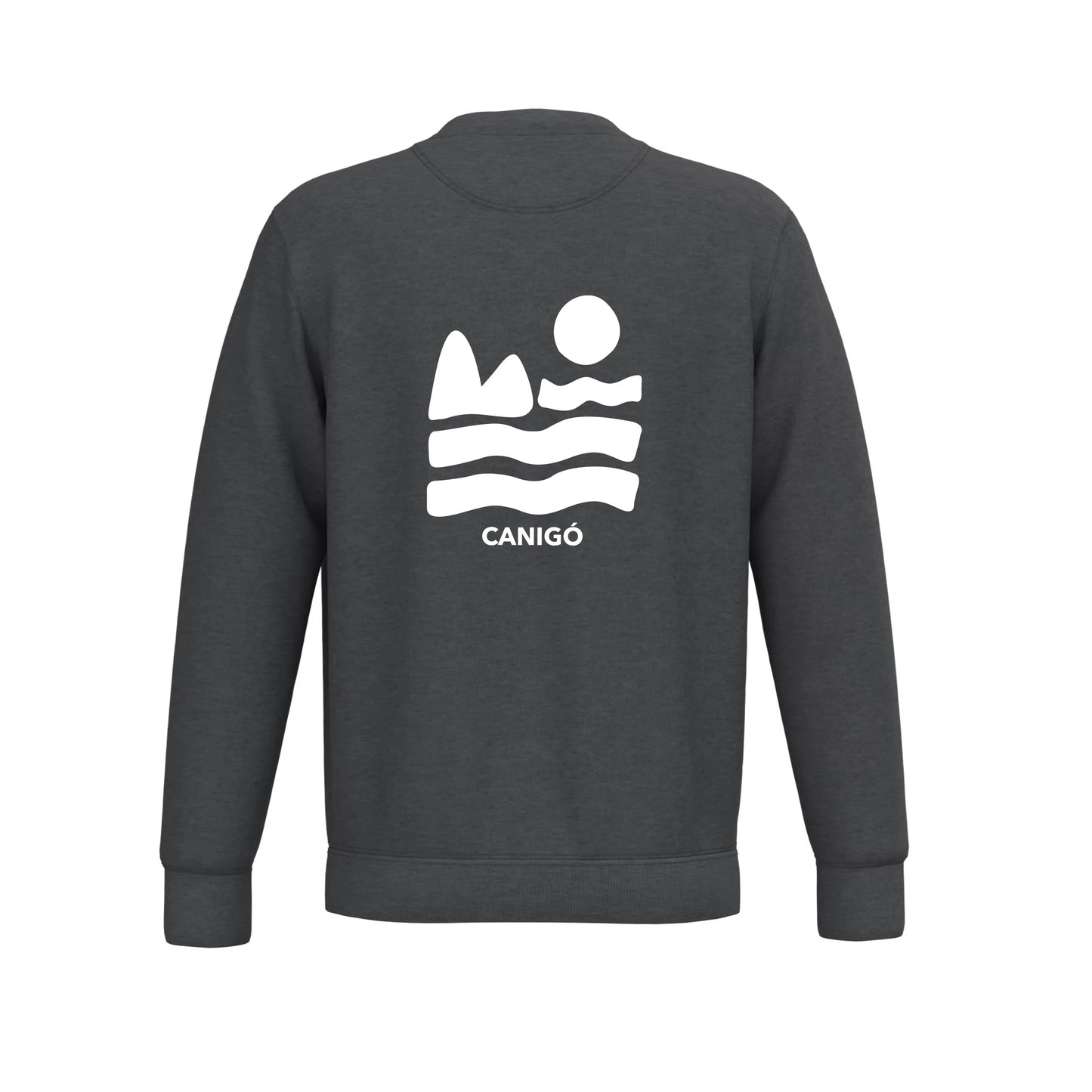 Sweat Col rond Recyclé - Canigó Vague