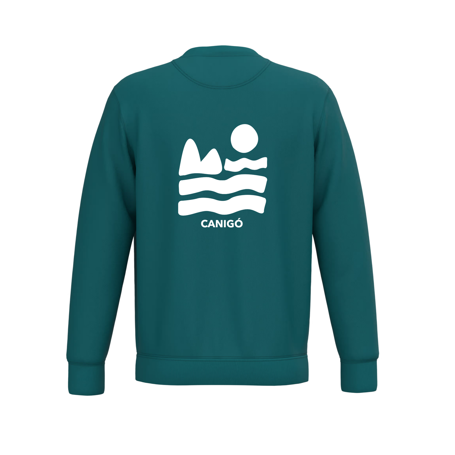 Sweat Col rond Recyclé - Canigó Vague