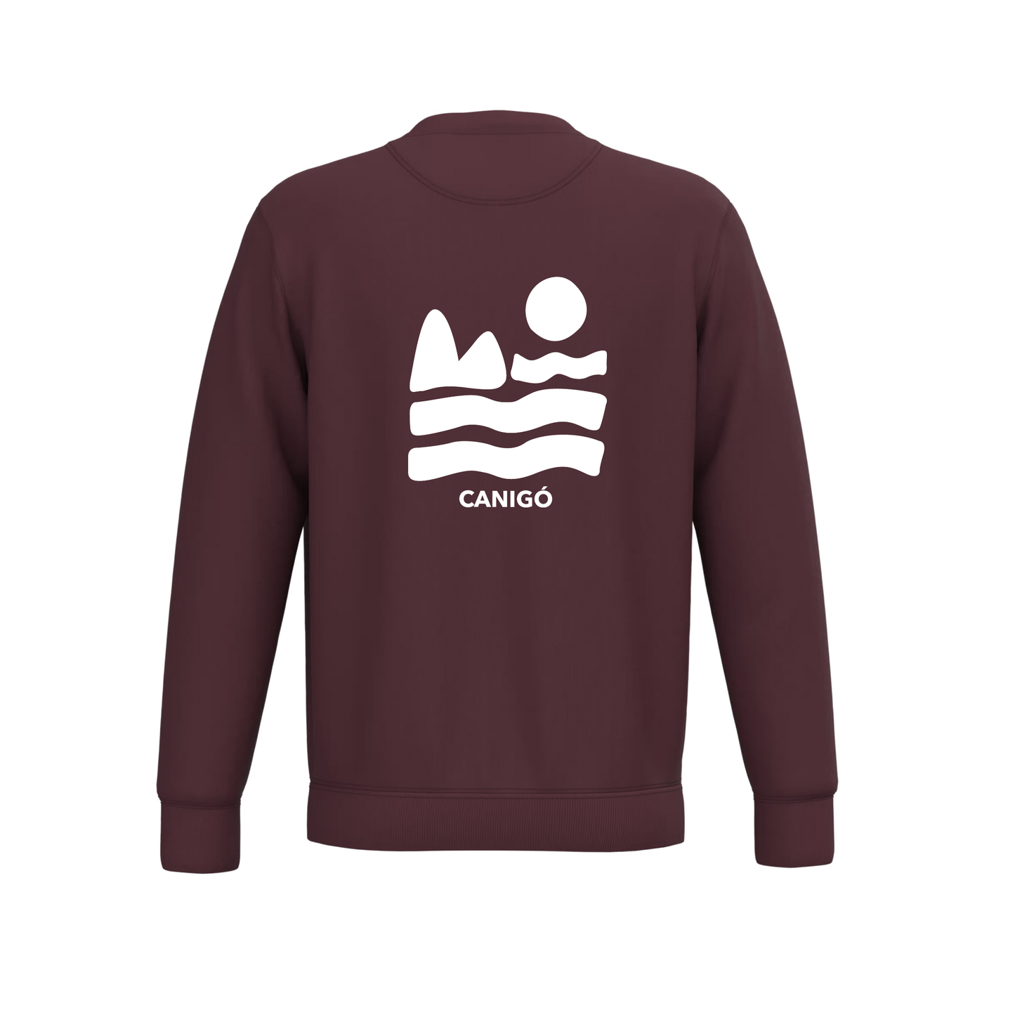 Sweat Col rond Recyclé - Canigó Vague