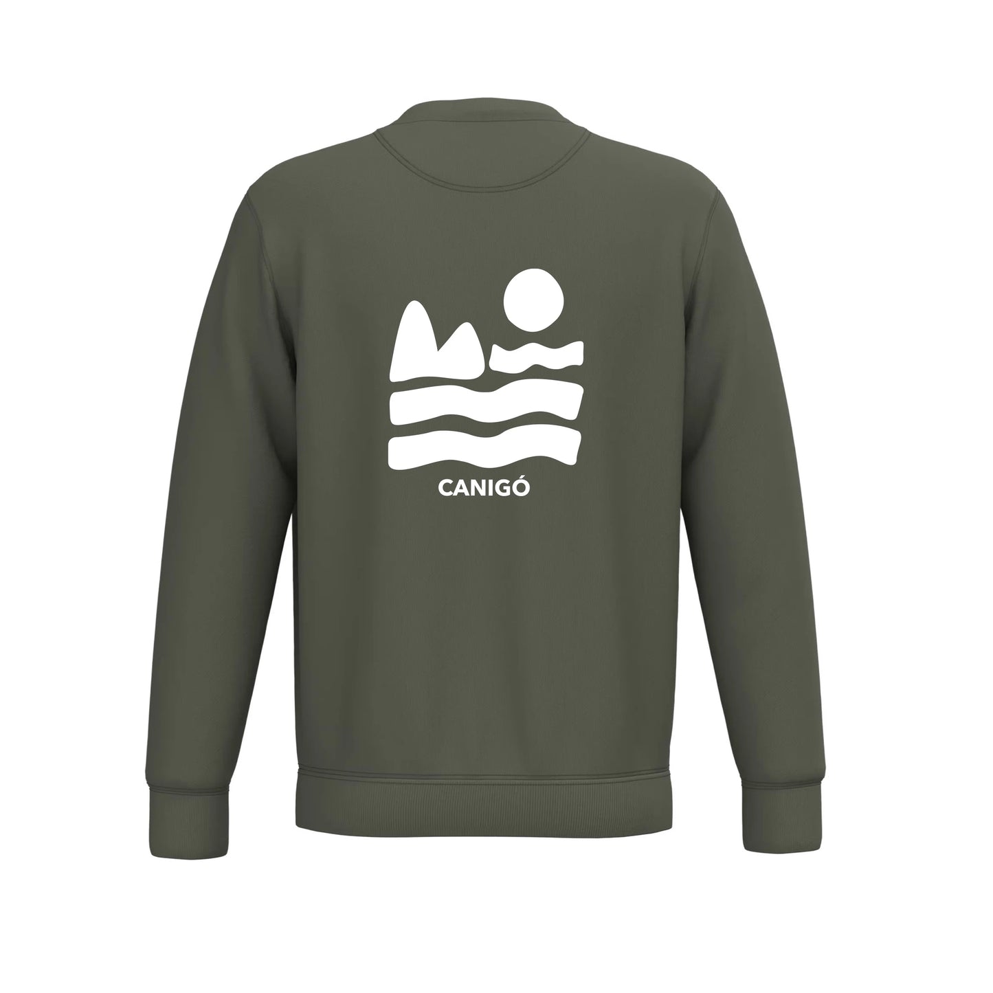 Sweat Col rond Recyclé - Canigó Vague