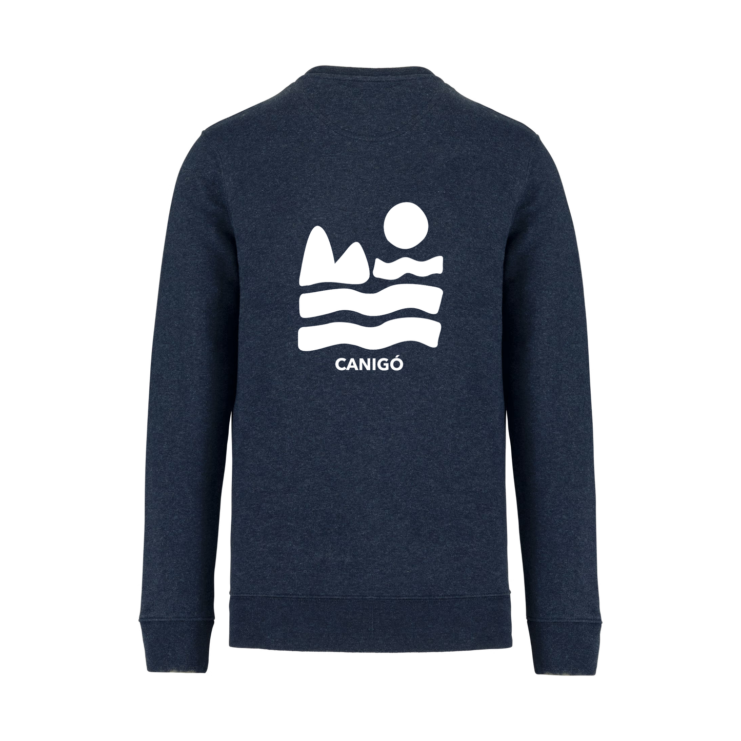 Sweat Col rond Recyclé - Canigó Vague