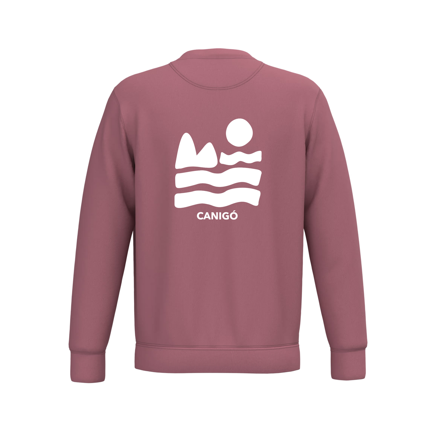 Sweat Col rond Recyclé - Canigó Vague