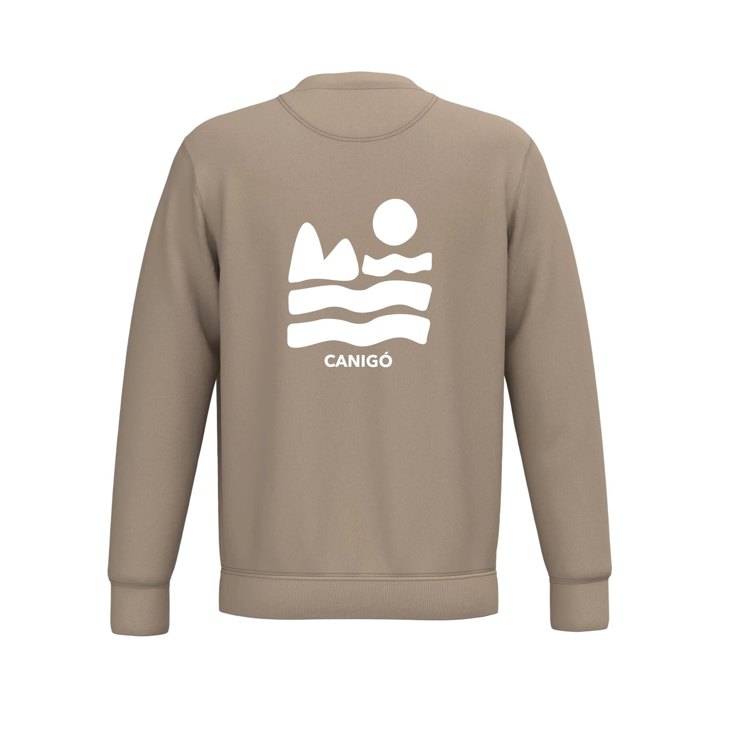 Sweat Col rond Recyclé - Canigó Vague