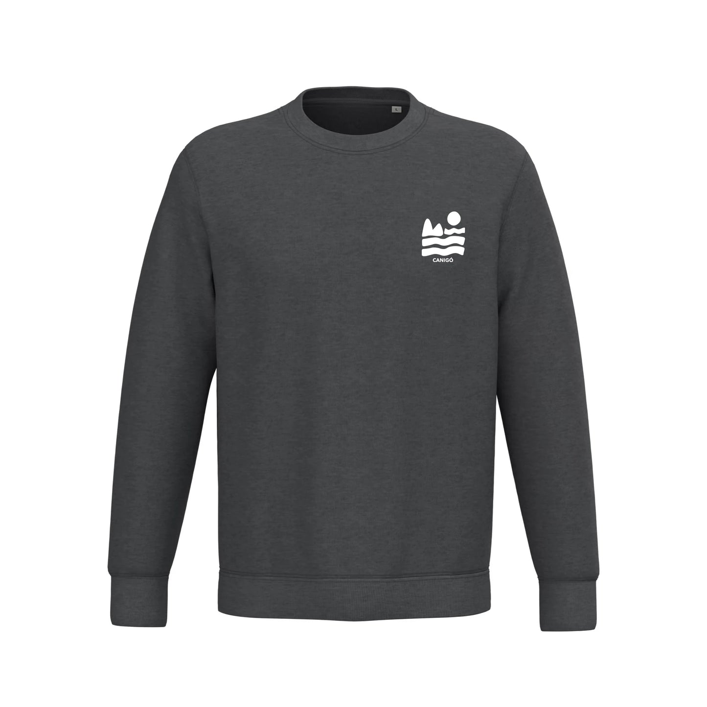 Sweat Col rond Recyclé - Canigó Vague