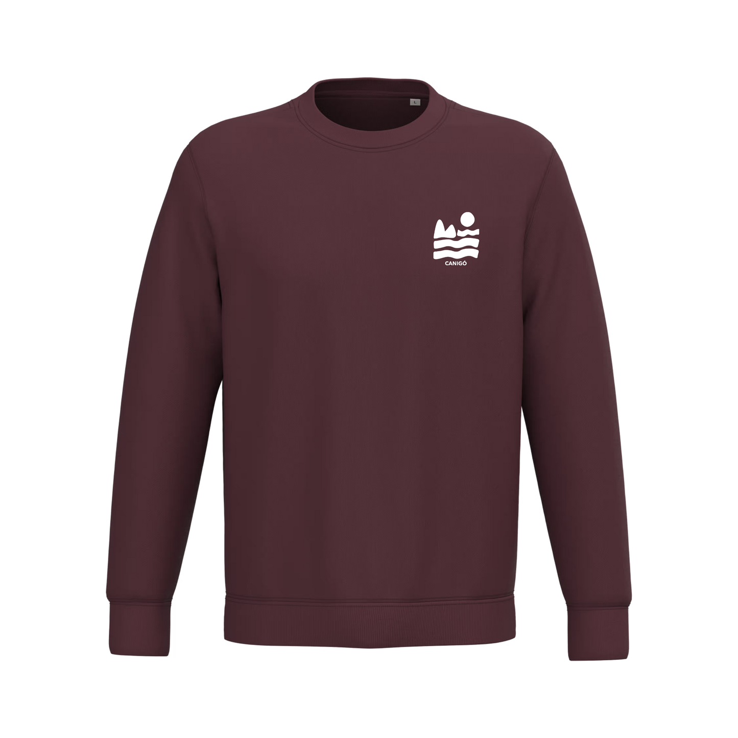 Sweat Col rond Recyclé - Canigó Vague