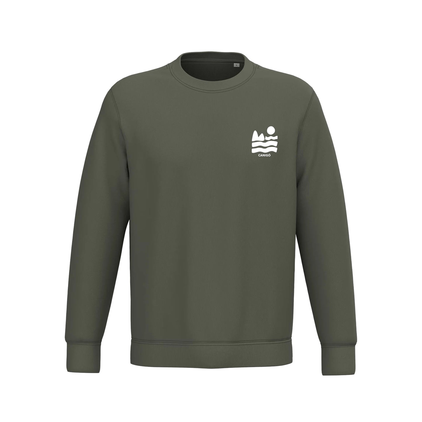 Sweat Col rond Recyclé - Canigó Vague