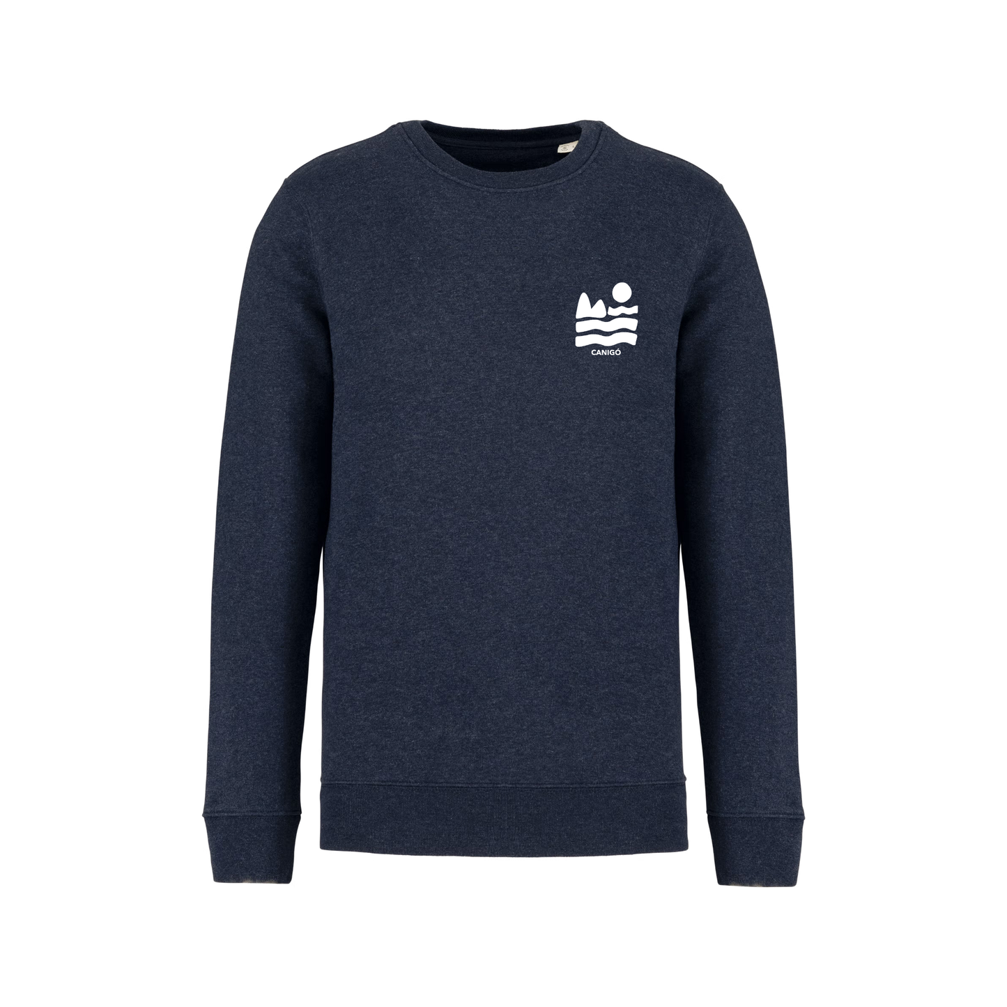 Sweat Col rond Recyclé - Canigó Vague