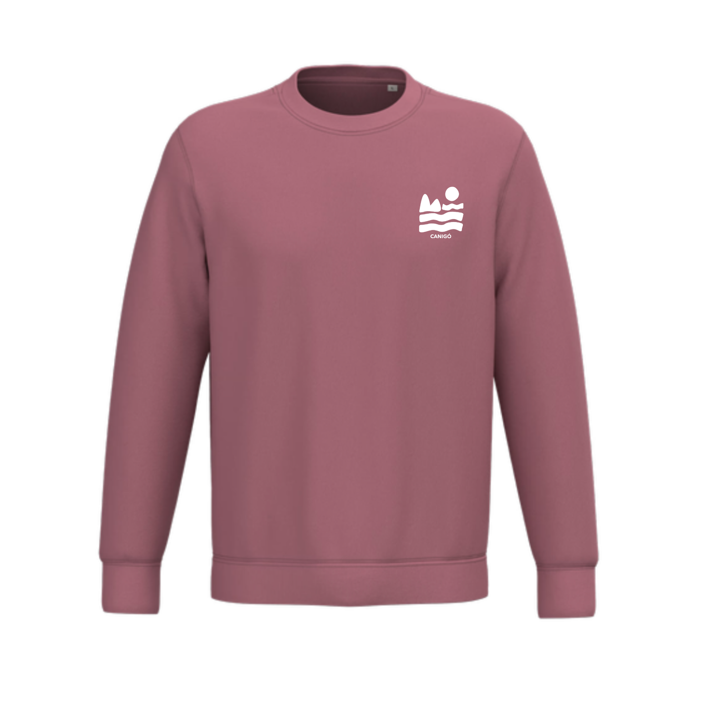 Sweat Col rond Recyclé - Canigó Vague