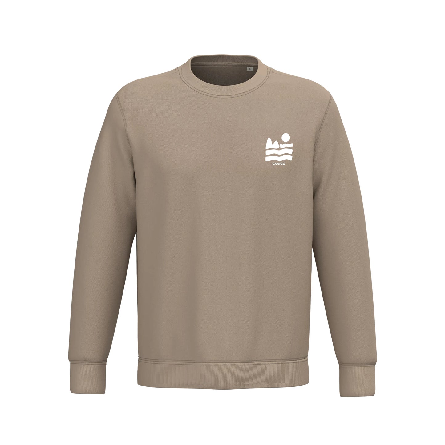 Sweat Col rond Recyclé - Canigó Vague