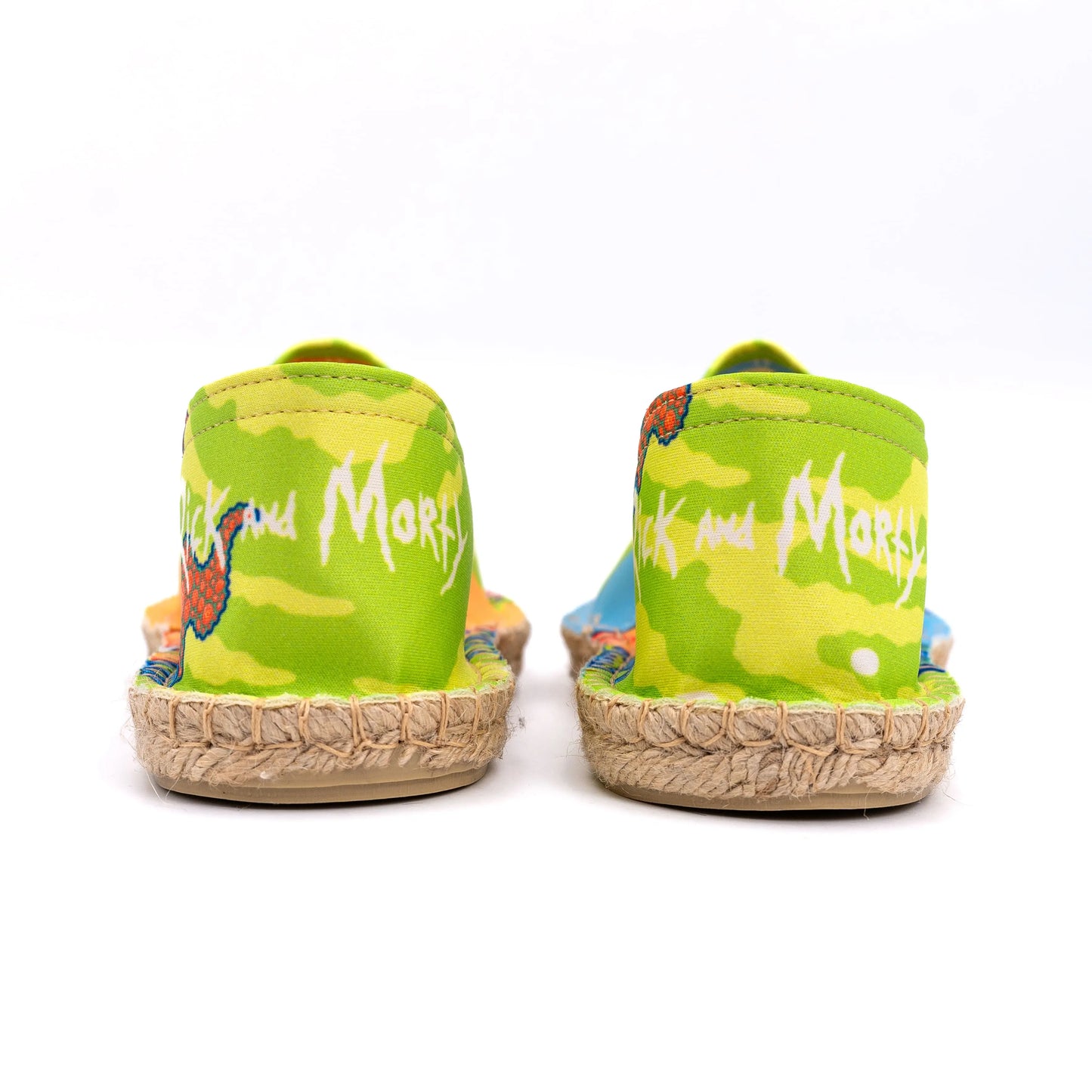 Espadrille Rick et Morty verte