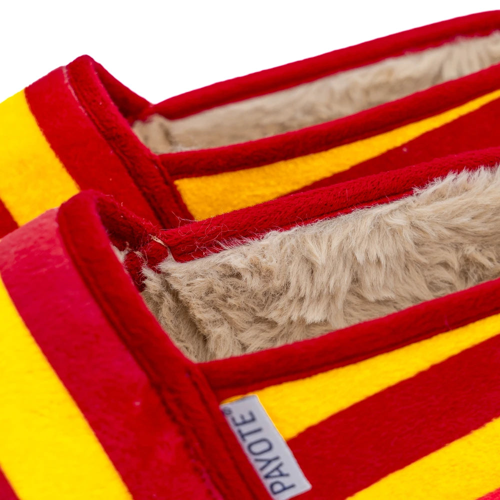 Chausson Espadrille Catalan et son intérieur fourré en polaire