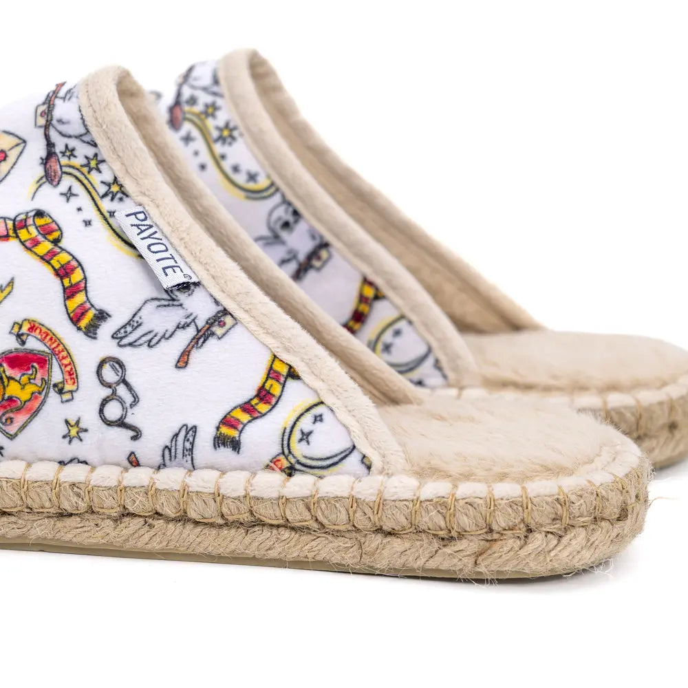 Zoom étiquette mule fourrée "Hedwige"