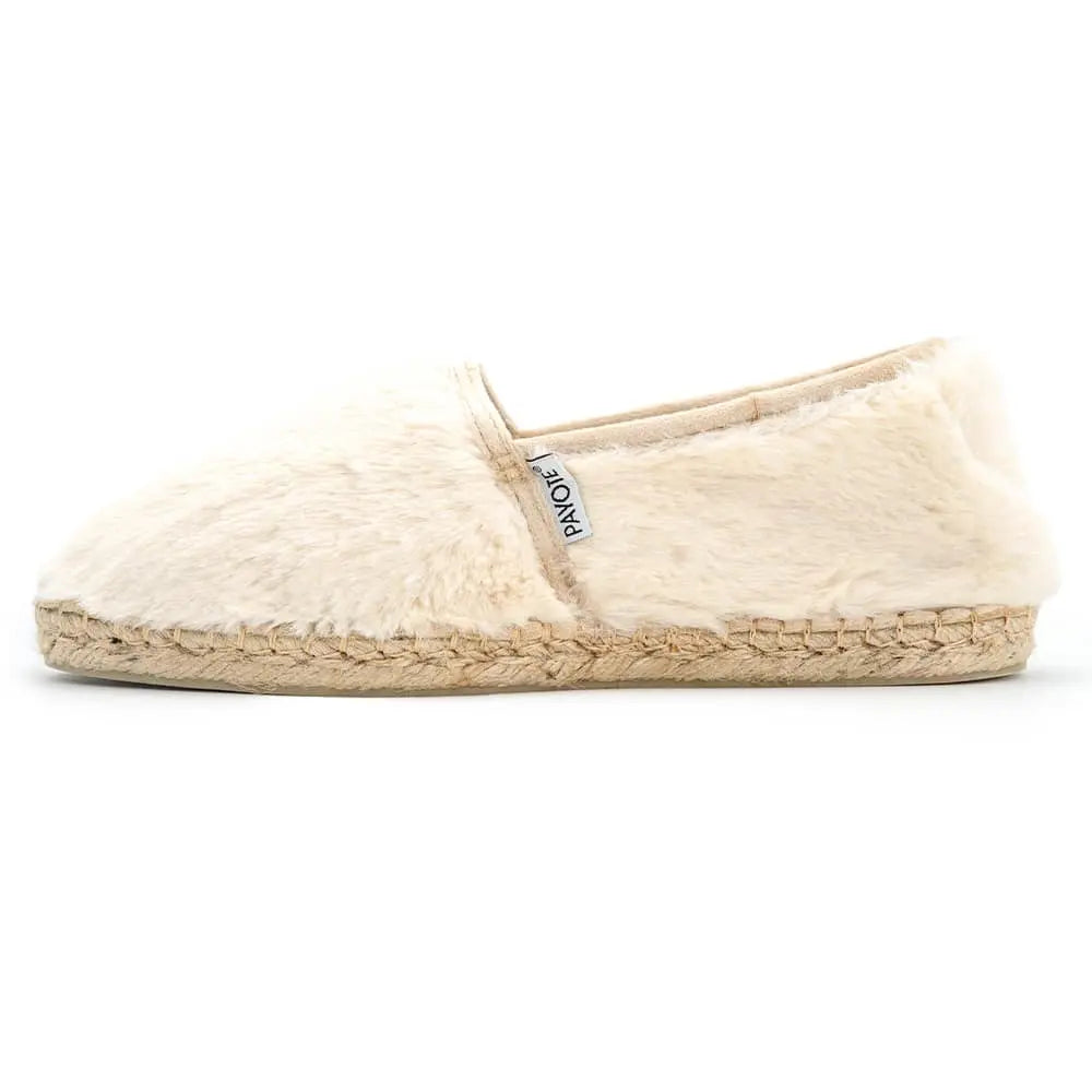 Chausson Espadrille Beige Made in France