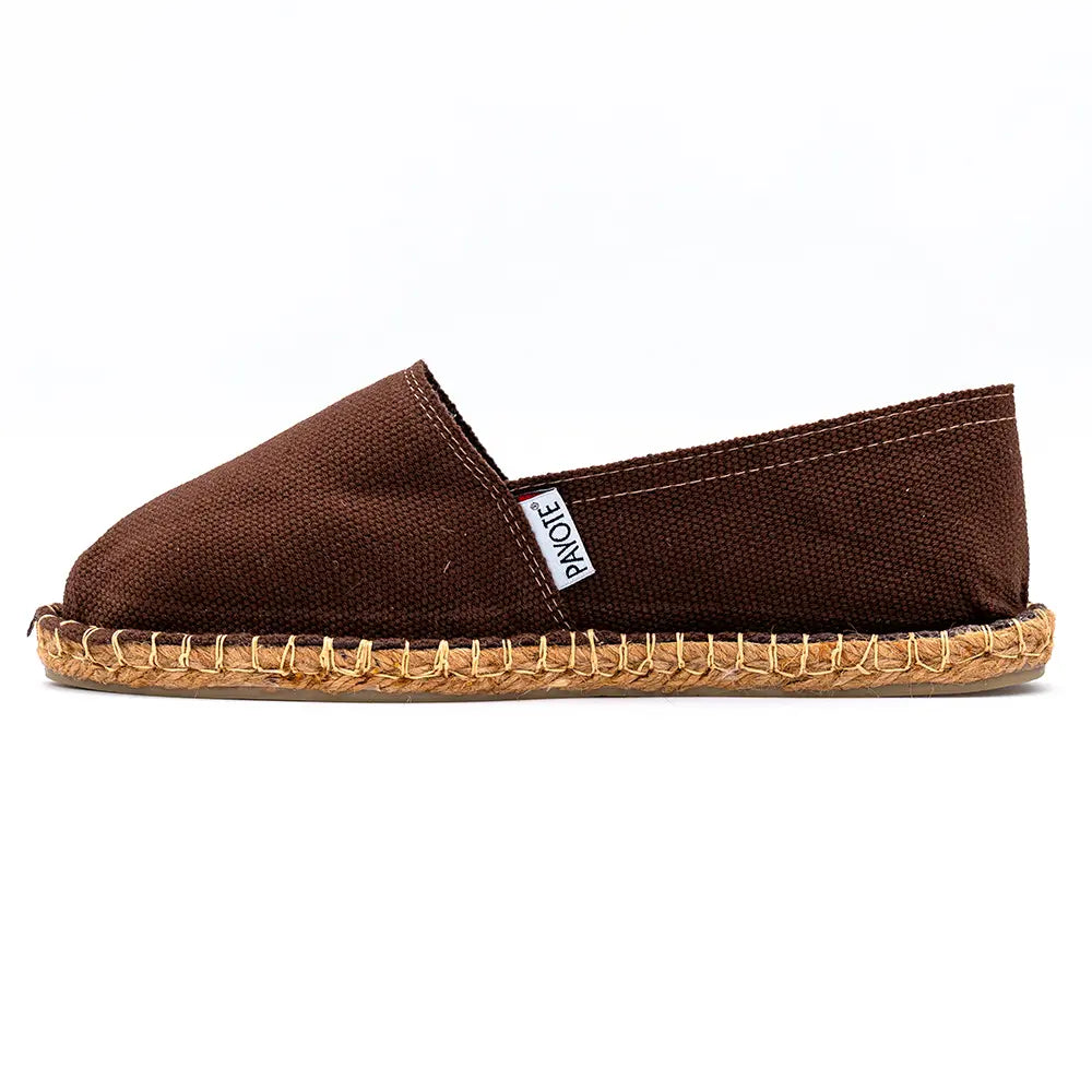 Espadrille marron made in France