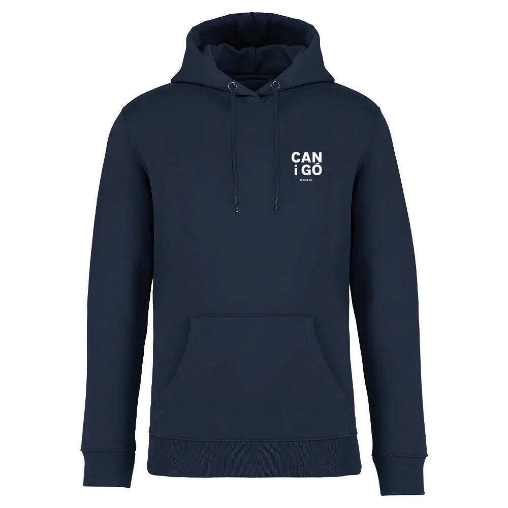 Recycled Hoodie - Canigó vertical heart