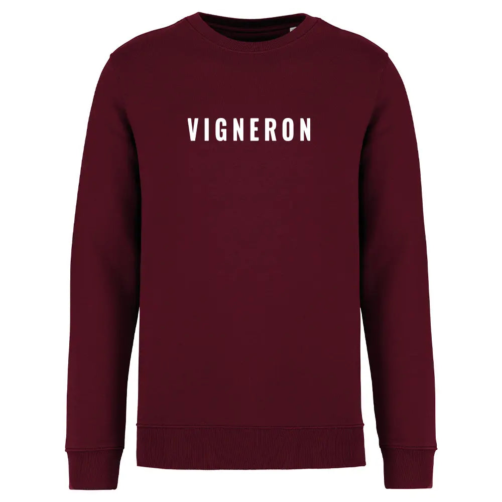 Sweat Col rond Recyclé - Vigneron