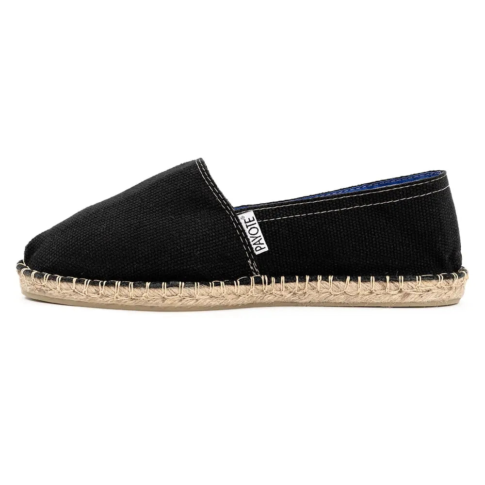 Espadrille noire made in France