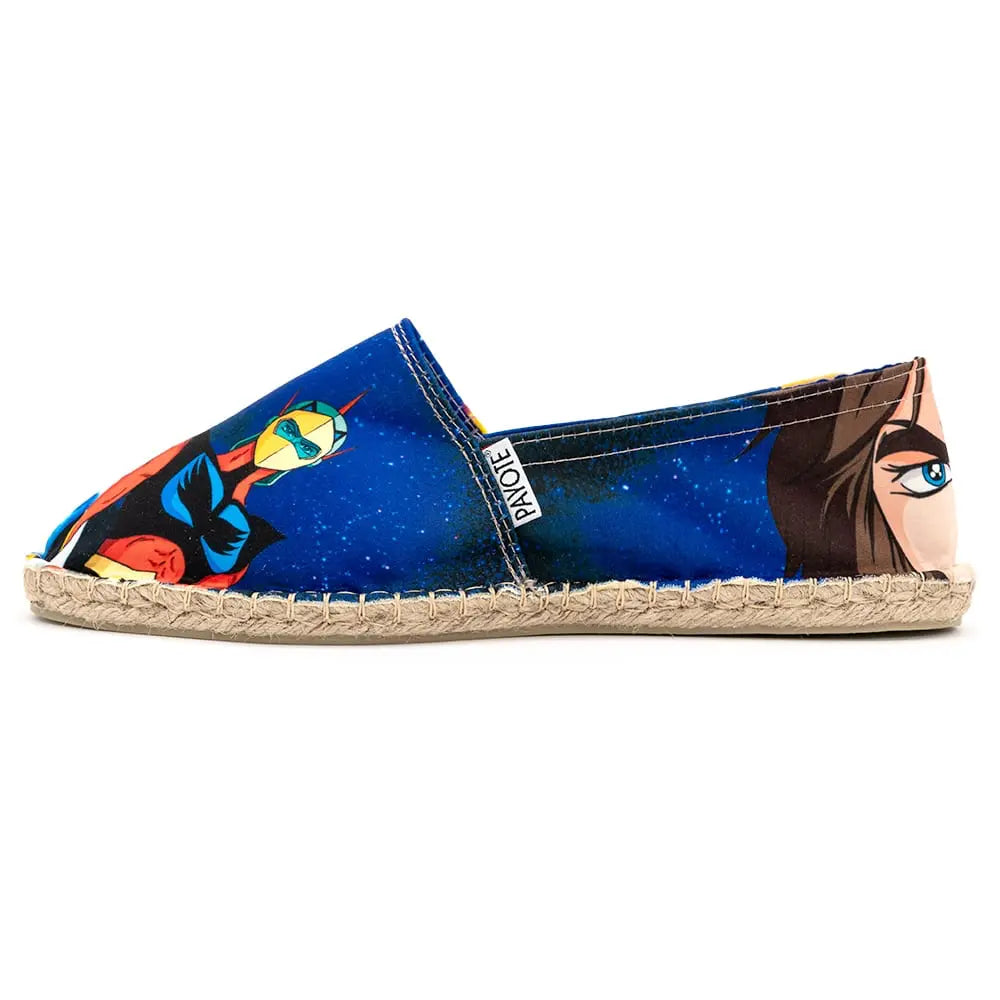 Découvrez les espadrilles Goldorak fabriquées en France
