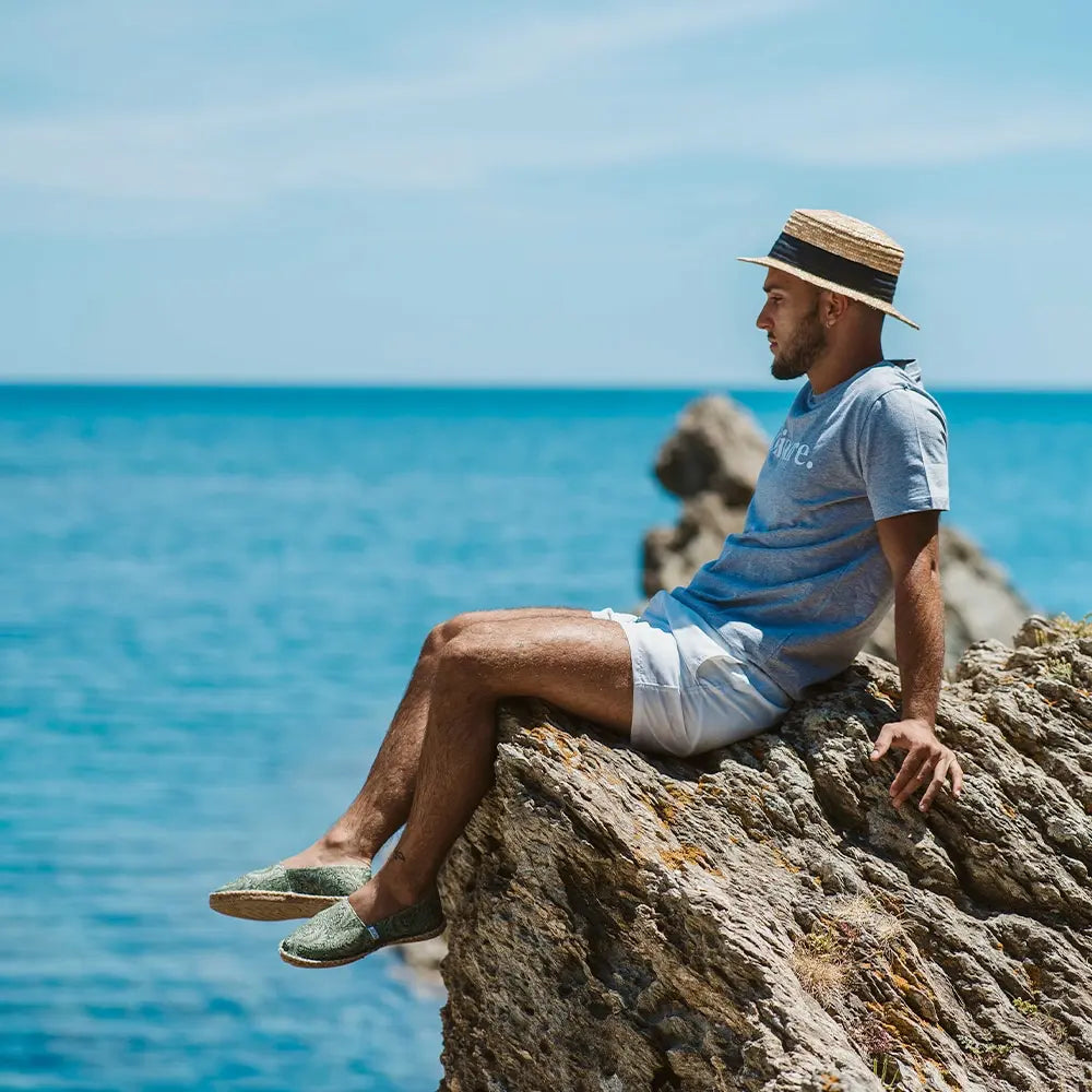 L'espadrille Soan est facile à porter